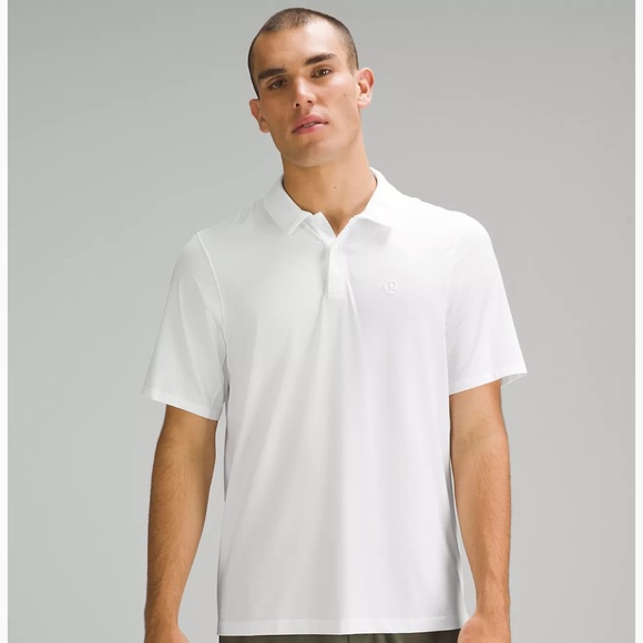 Lululemon Logo Sport Short-Sleeve Polo Shirt Men’s - Picture 4 of 4